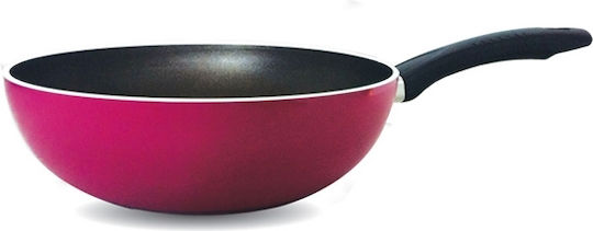Fissler Nizza Pan aus Aluminium mit Antihaftbeschichtung Fuchsia 24cm