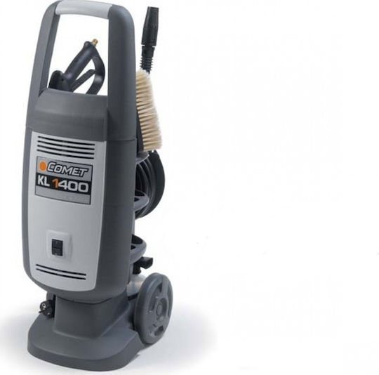 Comet KL 1400 Extra Pressure Washer Electric 2000W with Pressure 140bar and Metal Pump