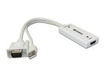 Sandberg 508-78 Μετατροπέας HDMI female σε USB-A / VGA male Λευκό