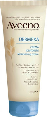 Aveeno Dermexa Feuchtigkeitsspendende Creme Körper für trockene Haut 200ml