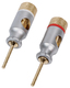 HQ Stecker Banane männlich Silber (HQS-STC001/B)