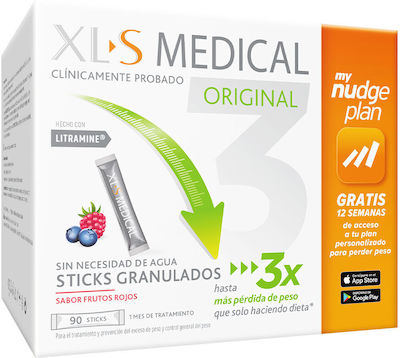 XLS Medical Fat Binder Supplement for Weight Loss 90 pouches