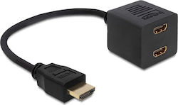 DeLock 65226 HDMI Male to HDMI 2x Female