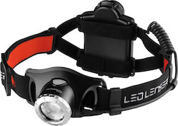 LedLenser Rechargeable Headlamp LED Waterproof IPX6 with Maximum Brightness 300lm 4xAAA