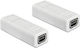 DeLock Конвертор mini DisplayPort женски към mini DisplayPort женски Бял 1бр 65450