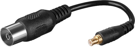 Goobay Convertor MCX masculin în Coaxial feminin 1buc 67227
