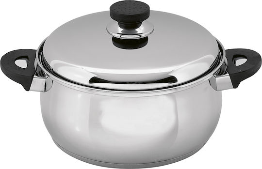 Venus Βαθιά Ανοξείδωτη Κατσαρόλα 3lt / 20cm