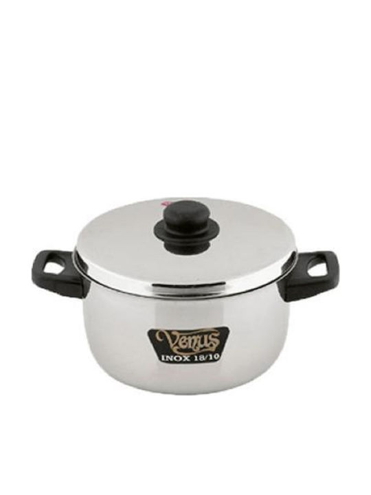 Venus Βαθιά Ανοξείδωτη Κατσαρόλα 4.8lt / 24cm