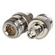 E Zy.Net EZ-SMAM2NF Μετατροπέας SMA male σε N-Connector female Ασημί 1τμχ