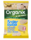 Organix Reiswaffeln Fingerfoods Rice Cakes mit Geschmack Banane Zuckerfrei 50gr für 7+ Monate