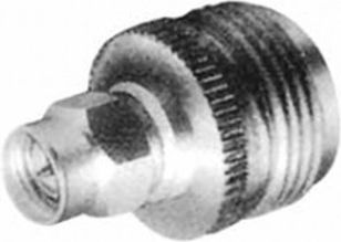 Ultimax V7824 Μετατροπέας SMA male σε N-Connector female Ασημί 1τμχ