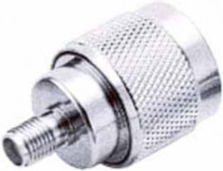 Ultimax V7833 Μετατροπέας N-Connector male σε SMA female Ασημί