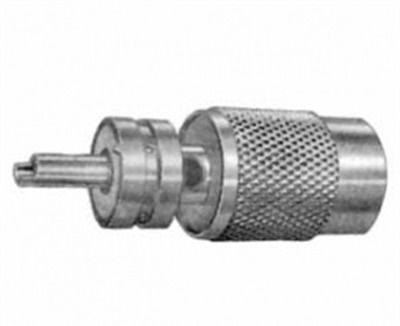 Ultimax V7506AΚ Ștecher Coaxial masculin Argint (01.101.0008)