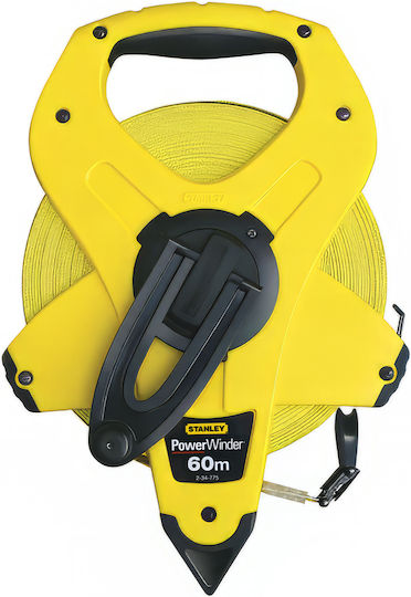 Stanley Power Winder Tape Measure 12.7mm x 60m