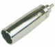 Ultimax LZ172 Konverter XLR männlich zu RCA männlich Silber 1Stück