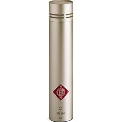 Neumann Πυκνωτικό Μικρόφωνο XLR KM-184 Τοποθέτηση Shock Mounted/Clip On σε Ασημί Χρώμα