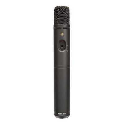 Rode Condenser XLR Microphone M-3 Shock Mounted/Clip On for Voice