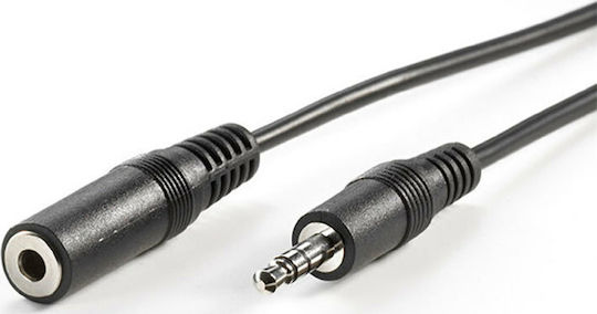 Roline 3.5mm male - 3.5mm female Cable Black 2m (11.99.4352)