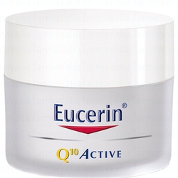 Eucerin Q10 Active Day Cream Dry Skin Ενυδατική & Αντιγηραντική Κρέμα Προσώπου Ημέρας για Ξηρές Επιδερμίδες 50ml