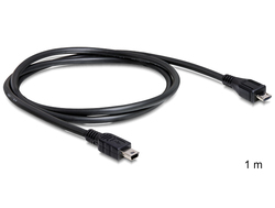 DeLock 83177 Regular USB 2.0 to Micro USB 1m Black