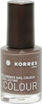 Korres Colour Gloss Βερνίκι Νυχιών Καφέ Grey Brown 095 10ml