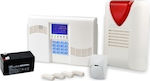 Olympia Electronics BS-458/Kit Alarm System with Motion Detector , 4 Door Sensors , Siren , Hub and Keyboard