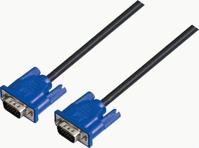 Aculine Kabel VGA-Stecker - VGA-Stecker Schwarz 1.8m (VGA-001)