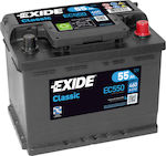 Batterie EB501 EXIDE EXCELL 12V 50Ah 450A B13 Bleiakkumulator ➤ EXIDE 077SE  günstig online