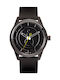 Q&Q Solar Watch with Rubber Strap Black RP00J 002Y