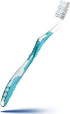 Elgydium Whitening Manual Toothbrush Medium Light Blue 1pcs