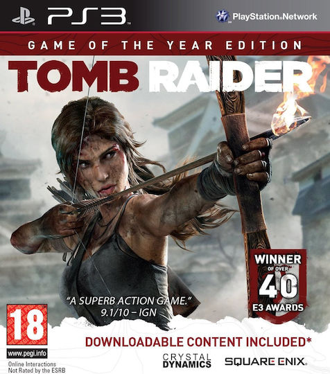Tomb Raider Game of the Year Edition PS3 Game (Used)