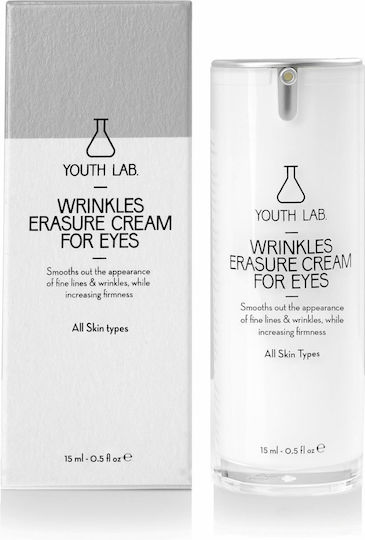Youth Lab. Wrinkles Erasure Eye Cream for Moisturizing Anti Wrinkle and Dark Circles 15ml