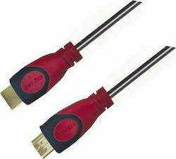 Aculine HDMI-003 HDMI 1.4 HDMI De Sex Masculin - HDMI De Sex Masculin 2m Negru
