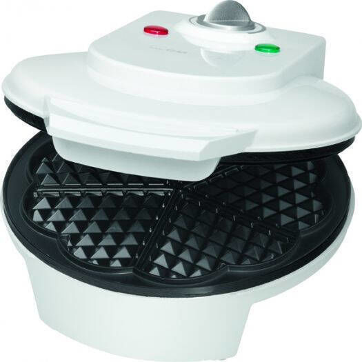 Clatronic WA 3491 Waffle Maker For Heart Waffles 1200W White