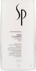 Wella SP Deep Cleanser Shampoos Deep Cleansing for All Hair Types 1000ml