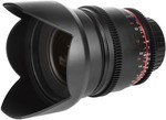 Samyang Crop Camera Lens 16mm T2.2 ED AS UMC CS VDSLR Wide Angle for Sony E Mount Black