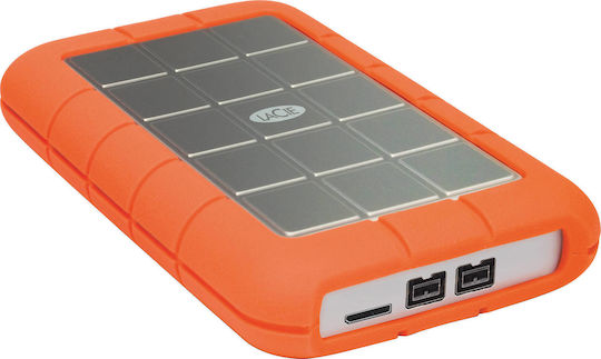 Lacie Lacie FireWire 800 / USB 3.0 External Hard Drive 2TB 2.5 Inch Orange