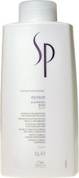 Wella SP Repair Shampoos Wiederaufbau/Ernährung für Trockenes Haar 1x1000ml