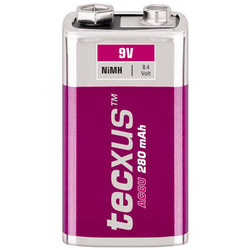 Tecxus 9V 280mAh 1τμχ Tecxus 9V 280mAh 1τμχ