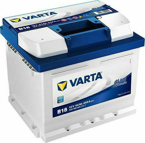 Varta Car Battery Blue Dynamic B18 with 44Ah Capacity and 440A CCA