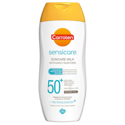 Carroten Sensicare Milk Sunscreen Cream for the Body SPF50 200ml