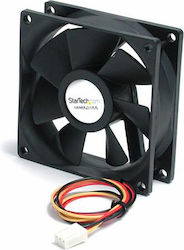 StarTech FAN8X25TX3L Case Fan 80mm with Connection 3-Pin 1pcs