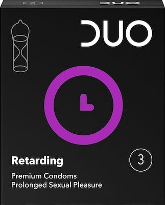 Duo Retarding Condoms 3pcs