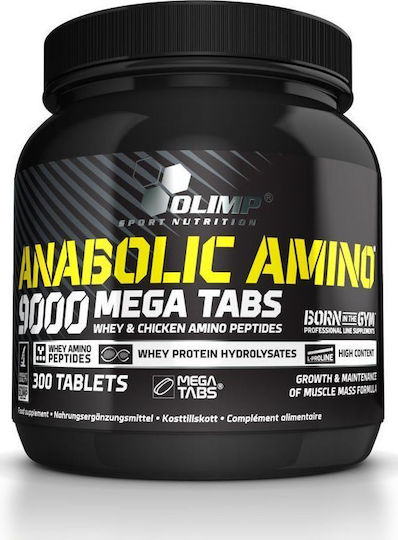 Olimp Sport Nutrition Anabolic Amino 9000 Mega 300 Таблетки Без вкус