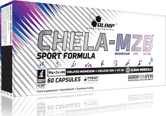 Olimp Sport Nutrition Magneziu / Zinc cu Vitamina B6 60 Capsule