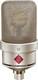 Neumann Condenser (Large Diaphragm) XLR Microphone TLM 49 Shock Mounted/Clip On Mounting Voice in Gold / Silver Color