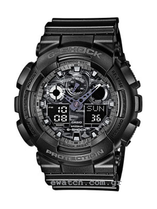 Casio G-Shock Battery Chronograph Watch with Ru...