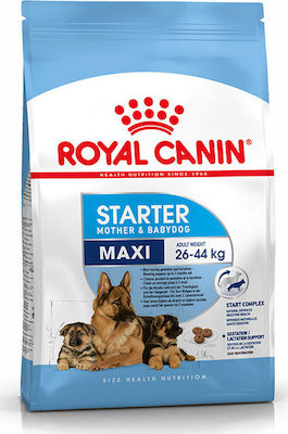 Royal Canin Starter Mother & Babydog Maxi 15kg Dry Food for Puppies of Large Breeds with Poultry and Rice