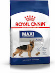 Royal Canin Maxi Adult 15kg Trockenfutter für erwachsene Hunde großer Rassen mit Mais, Geflügel und Reis