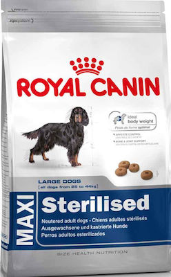 Royal Canin 12kg Trockenfutter für sterilisierte erwachsene Hunde großer Rassen mit Mais